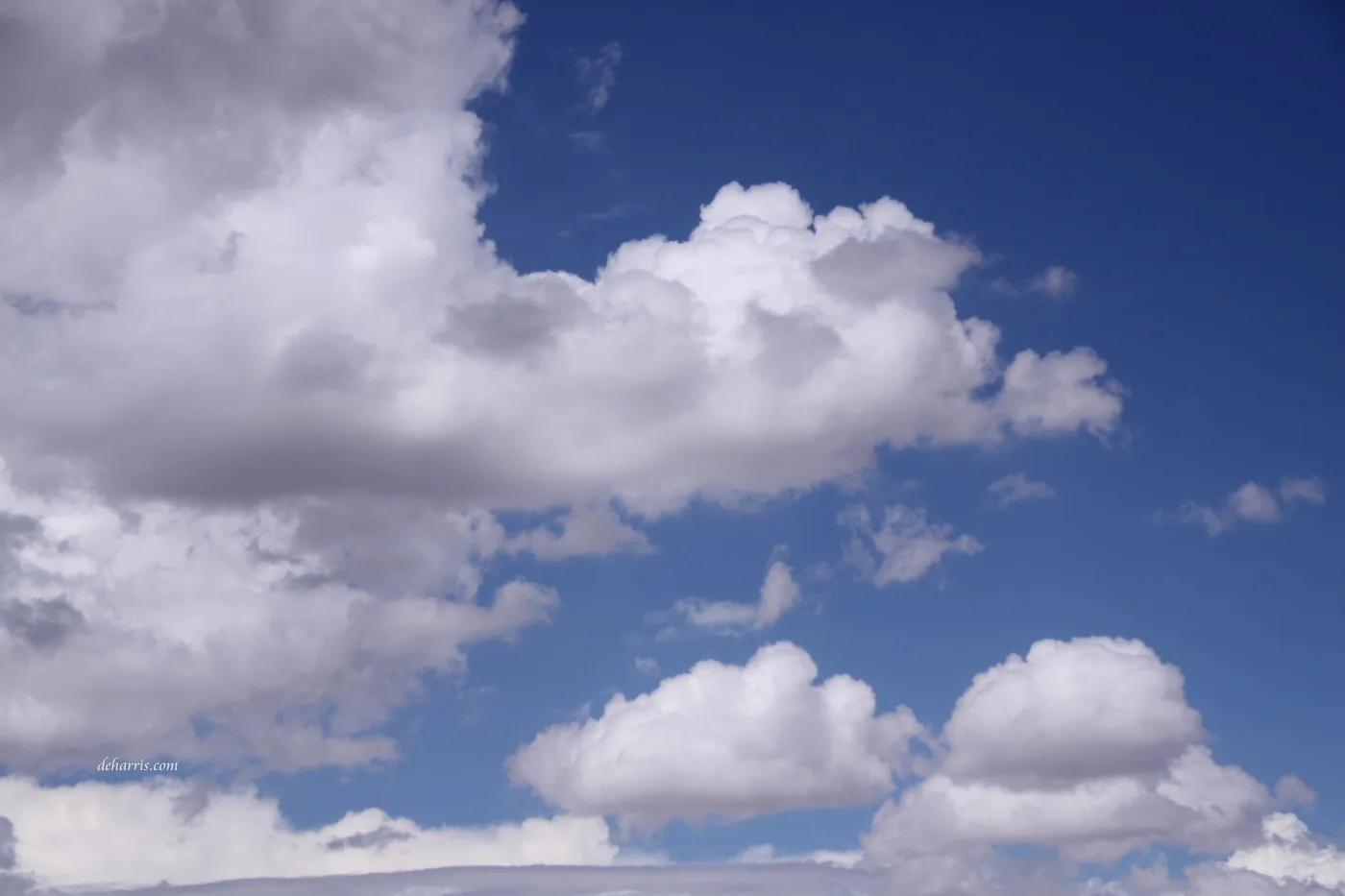 Building summer clouds over Rio Rancho, New Mexico, in August 2011